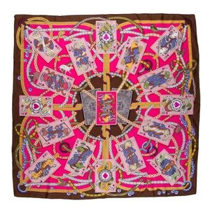 NWT Hermes Dame de Coeur scarf